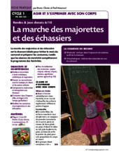 Rondes et jeux dansés (6) / La marche des majorettes