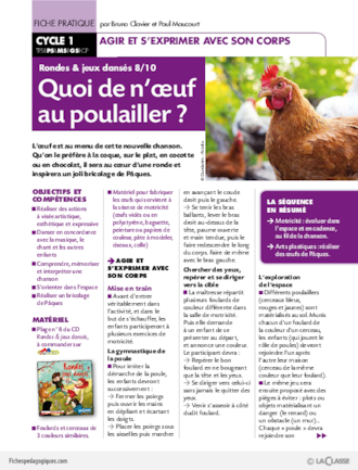 Rondes et jeux dansés (8) / Quoi de n'oeuf au poulailler?