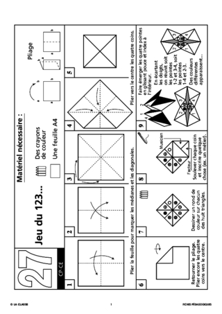 Salière en papier