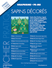 Sapins décorés - Graphisme