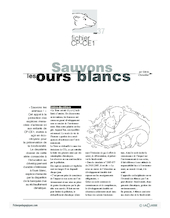 Sauvons les animaux (2) / Les ours blancs