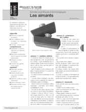 Sciences et techno (1) / Les aimants