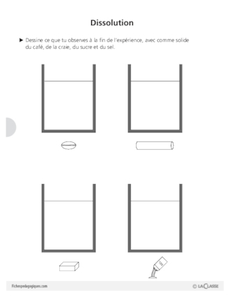 Sciences et techno (8) / La dissolution