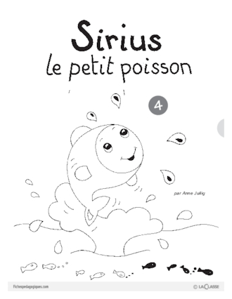 Sirius le petit poisson (4) / Lecture suivie