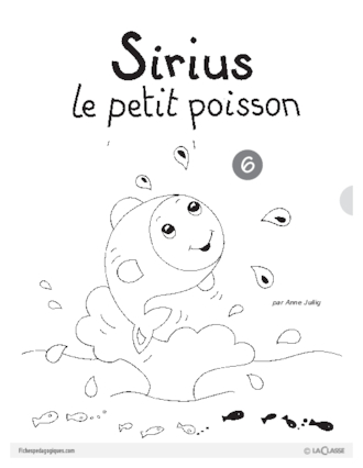 Sirius le petit poisson (6) / Lecture suivie