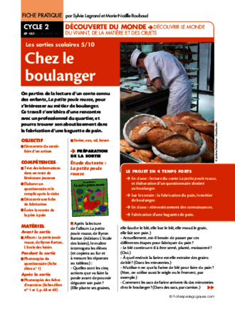 Sorties scolaires (5) / Chez le boulanger