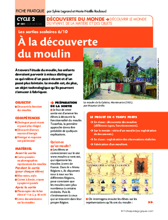 Sorties scolaires (6) / A la découverte du moulin