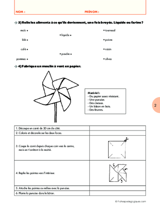 Sorties scolaires (6) / A la découverte du moulin