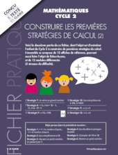 Stratégies de calcul mental (2)