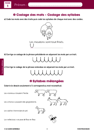 Syllasons GS Animaux de la ferme (2)