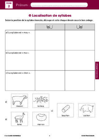 Syllasons GS Animaux de la ferme (2)