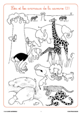 Syllasons GS Animaux de la savane (2)