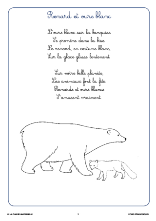 Syllasons GS Animaux du froid