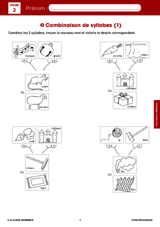 Syllasons GS Animaux du jardin