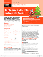 Tableaux à double entrée de Noël