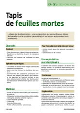 Tapis de feuilles mortes