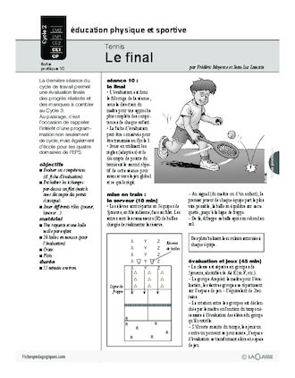 Tennis (10) / Le final