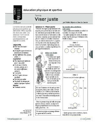 Tennis (4) / Viser juste