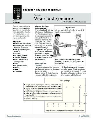 Tennis (5) / Viser juste, encore