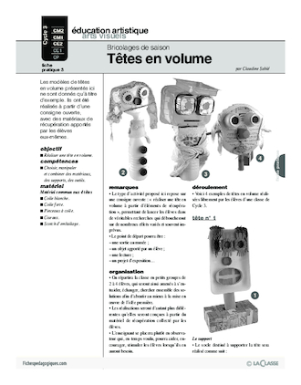 Têtes en volume