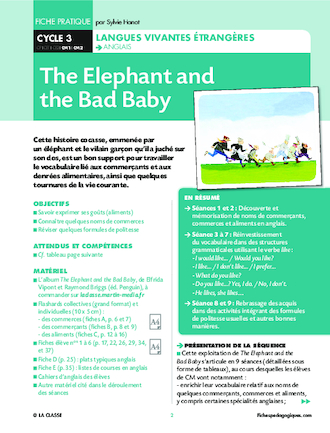 The elephant and the bad baby