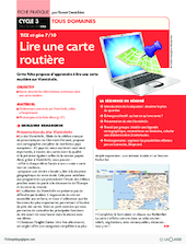 TICE et géo (7) / Lire une carte routière