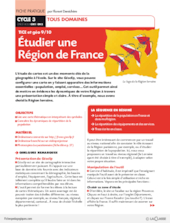 TICE et géo (9) / Etudier une région de France