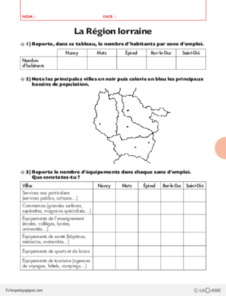 TICE et géo (9) / Etudier une région de France