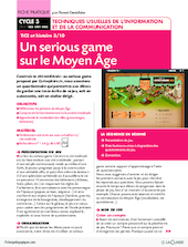 TICE et histoire (3) / Un serious game sur le Moyen Age