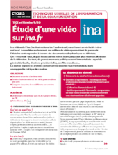 TICE et histoire (9). Etude d'une vidéo sur ina.fr