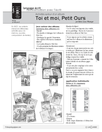 Toi et moi, Petit Ours (2) / Album