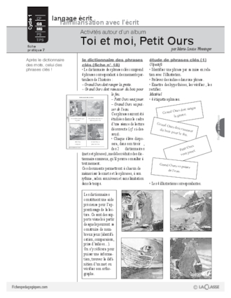 Toi et moi, Petit Ours (7) / Album