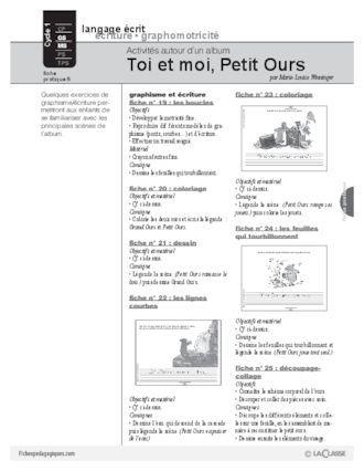Toi et moi, Petit Ours (8) / Album