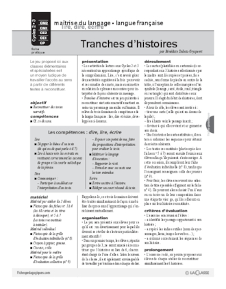 Tranches d'histoires