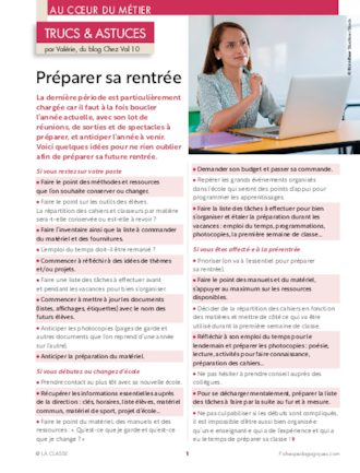 Trucs et astuces pour préparer sa rentrée