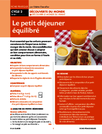 Trois petit-déjeuners favoris pour les enfants