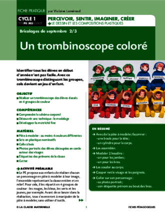 Un trombinoscope coloré