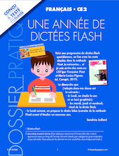 Une année de dictées flash