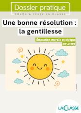 Une bonne résolution : la gentillesse