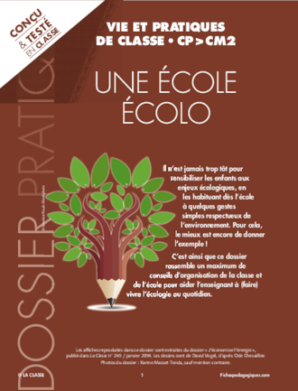 Une école écolo