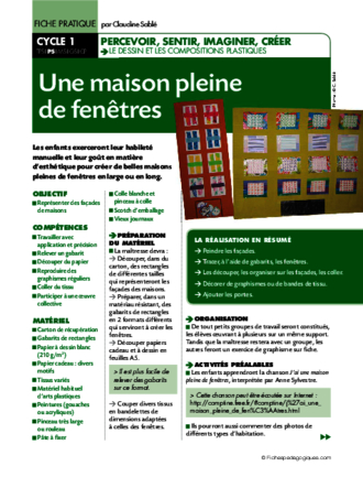 Une maison pleine de fenêtres