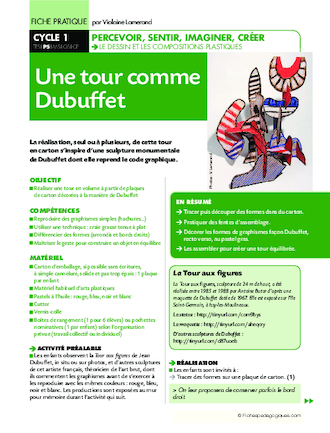 Une tour comme Dubuffet