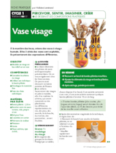 Vase visage