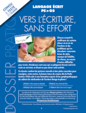 Vers l'écriture, sans effort