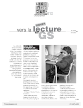 Vers la lecture en GS (1)