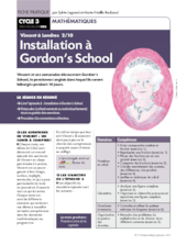 Vincent à Londres (2) / Installation à Gordon's School
