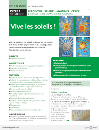 Vive les soleils !