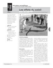 Vivre avec le soleil (1) / Les effets du soleil sur la santé