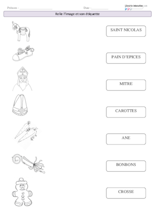 Vocabulaire de Saint-Nicolas