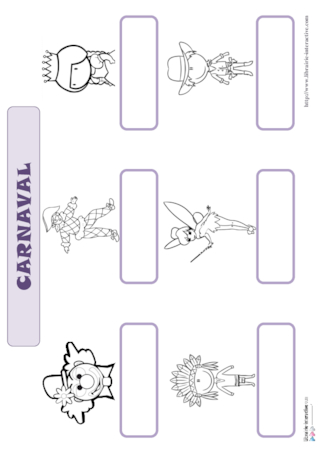 Vocabulaire du carnaval